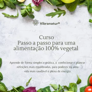 Imagem de capa para o Curso online Passo a passo para uma alimentação 100% vegetal