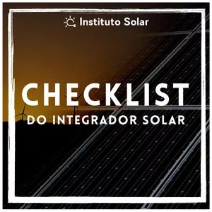 Imagem principal do produto Checklist do Integrador Fotovoltaico