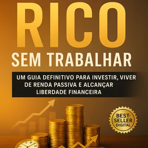 Imagem de capa para o Ebook COMO FICAR RICO SEM TRABALHAR: Um Guia Definitivo para Investir, Viver de renda passiva e alcançar Liberdade Financeira