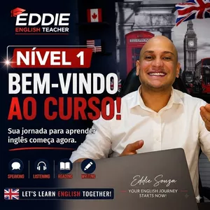 Imagem de Inglês Level 1 – Presente, Passado e Futuro criado por Edson dos santos souza na hotmart