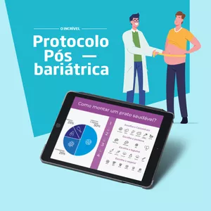 Imagem de capa para o Ebook Plano de dieta de 30 dias pós-bariátrica