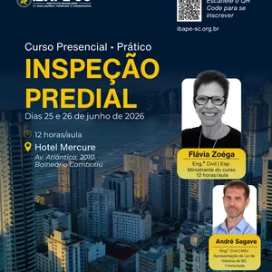 Imagem de capa para o Curso online Curso Básico de Inspeção Predial