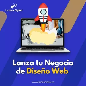 Imagem de capa para o Curso online Lanza Tu Negocio De Diseño Web