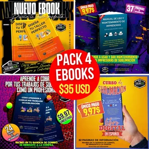 Imagem de capa para o Ebook PACKS 4 EBOOKS