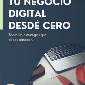 Imagen de portada para Ebook Crea tu negoció digital desde cero 