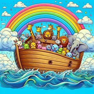 Imagem de capa para o Ebook Histórias Bíblicas Para Colorir