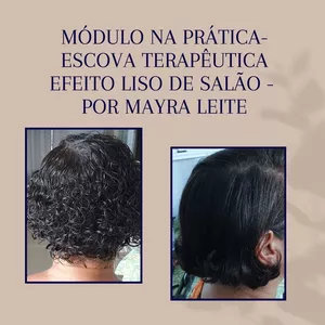 Imagem do curso Módulo Passo a passo da Escova Terapêutica Efeito Liso de Salão