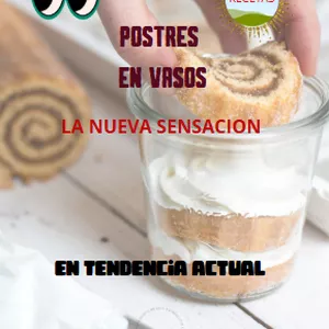 Imagen de portada para Curso online POSTRES EN VASOS LA NUEVA SENSACION 