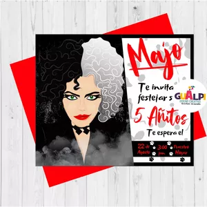 Imagen de portada para Curso online INVITACION DIGITAL CRUELLA