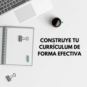 Imagen de portada para Curso online Construye tu Currículum de forma efectiva