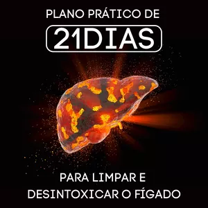 Imagem de capa para o Curso online Plano Prático de 21 Dias Para Limpar e Desintoxicar o Fígado