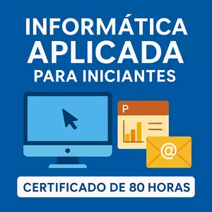 Imagem de capa para o Curso online Informática Aplicada para Iniciantes