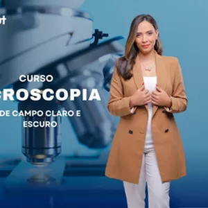 Imagem de capa para o Curso online CURSO DE MICROSCOPIA CAMPO CLARO E ESCURO
