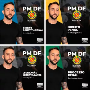 Imagem de capa para o Curso online Combo: Direito Constitucional, Direito Penal, Leis Penais e Processo Penal | Polícia Militar Distrito Federal (PMDF)