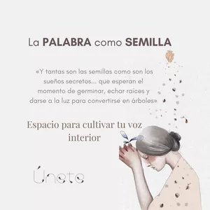 Imagen de portada para Curso online La PALABRA como SEMILLA