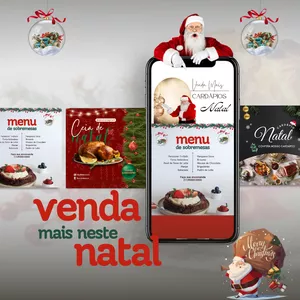 Imagem do curso Pack Natalino - Arraze- Venda mais neste Natal