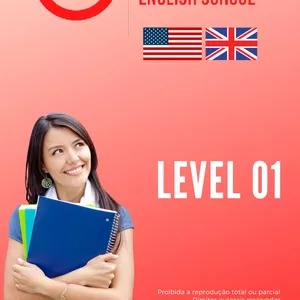 Imagem do curso Curso de Inglês Level 1 Linha do tempo presente, passado e futuro, verbo auxiliares do, does, did and will.  