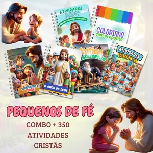 Imagem de capa para o Ebook +350 Atividades Bíblicas Infantis
