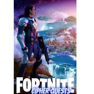 Imagem de capa para o Ebook CIPHER QUESTS- FORTNITE
