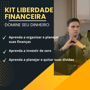 Imagem de capa para o Ebook KIT LIBERDADE FINANCEIRA - DOMINE SEU DINHEIRO