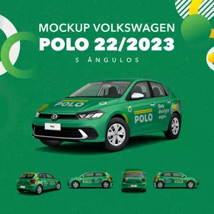 Imagem de capa para o Curso online MOCKUP VOLKSWAGEN POLO - 5 ÂNGULOS