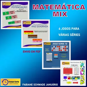 Imagem de capa para o Ebook Jogos de Matemática