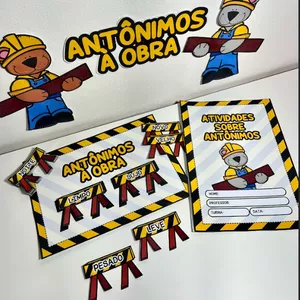 Imagem de capa para o Ebook Antônimos à Obra