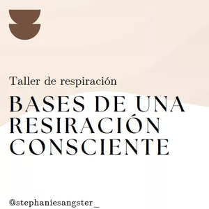 Imagen de portada para Curso online Bases para una Respiración Consciente