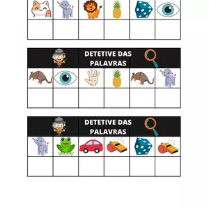 Imagem de capa para o Curso online Atividade Detetive das palavras 