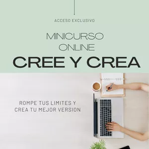 Imagen de portada para Curso online CREE Y CREA