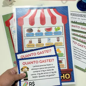 Imagem de capa para o Ebook Mercadinho: Qual é o Troco?
