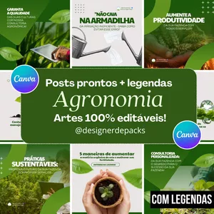 Curso CANVA PACK AGRONOMIA