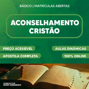 Imagem de capa para o Curso online Curso de Aconselhamento Cristão