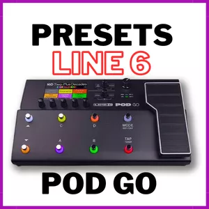 Imagem de capa para o Curso online Pack de presets Line 6 Pod Go | Bruno Leles