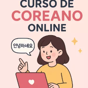 Imagem de capa para o Curso online Coreano Sem Complicação: Do Zero à Conversação