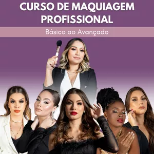 Curso Curso de Maquiagem Profissional (Agosto 2023 - Atualizado)