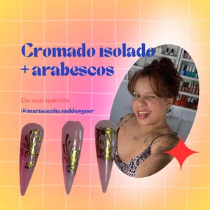 Imagem de capa para o Curso online Intermediário - Cromado isolado + arabescos 