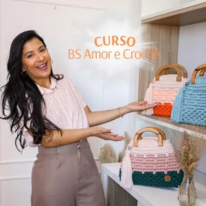 Imagem de capa para o Curso online Curso BS Amor e Crochê