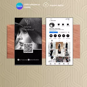 Imagem de capa para o Ebook Cartão de Visita estilo Feed do Instagram
