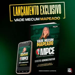 Imagem de capa para o Ebook Vade Mecum Mapeado MPCE - Direito Administrativo 