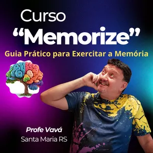 Imagem do curso "MEMORIZE" GUIA PRÁTICO DE EXERCÍCIOS PARA MEMÓRIA