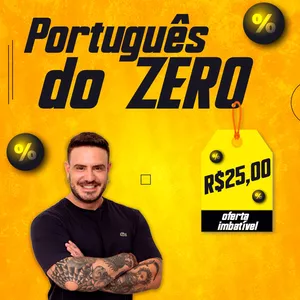 Imagem de capa para o Curso online Português do Zero - Pablo Jamilk