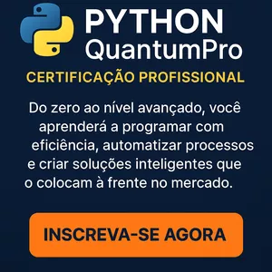 Imagem do curso Python QuantumPro – Certificação Profissional 