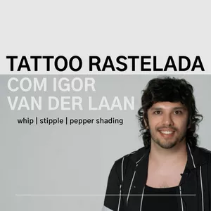 Imagem de capa para o Curso online Tattoo Rastelada com Igor van der Laan: Whip, Stipple e Pepper Shading