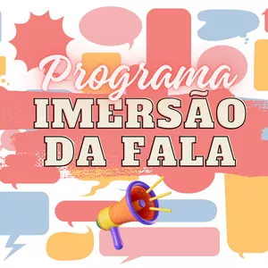 Imagem de capa para o Curso online Imersão da Fala - INGLÊS