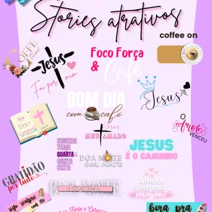 Imagem de capa para o Ebook PACK DE FIGURINHAS STORIES CRIATIVOS