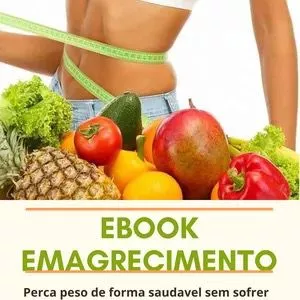 Imagem de capa para o Ebook Guia Completo para Emagrecimento Saldável - Curso Básico