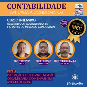 Imagem de capa para o Curso online Curso de Contabilidade Aplicada à Condomínios