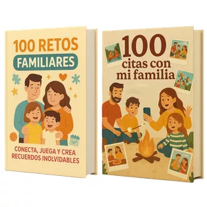 Imagen de portada para Curso online 🎉 100 Retos Familiares: Conecta 💞, Juega 🎲 y Crea Recuerdos Inolvidables 📸