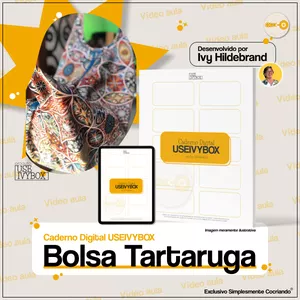 Imagem de capa para o Ebook Caderno Digital USEIVYBOX - Bolsa Tartaruga